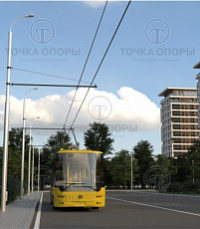 Опора контактной сети ТП-1200-10,0/12,5-01-лк