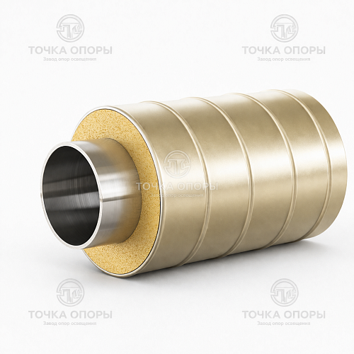 Труба ППУ стальная оболочка 250х159х4,5 мм ГОСТ 30732-2006