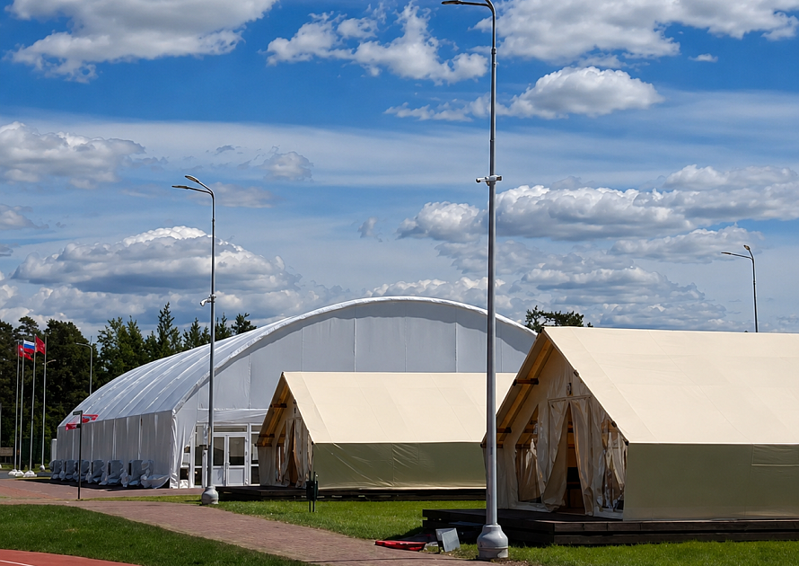 Поставка в город Екатеринбург, спортивный комплекс «Калининец», опор НФК-8 и НФК-6