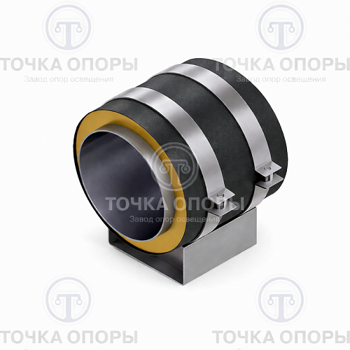 Скользящая опора СПОн 219/315.100 подкладная надземная для труб в ППУ