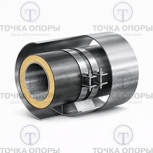 Скользящая опора для прокладки в футляре трубы ППУ 720/875/1020