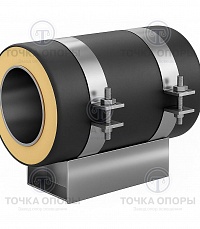 Скользящая опора СПОк 1220/1400.150 подкладная канальная для труб в ППУ